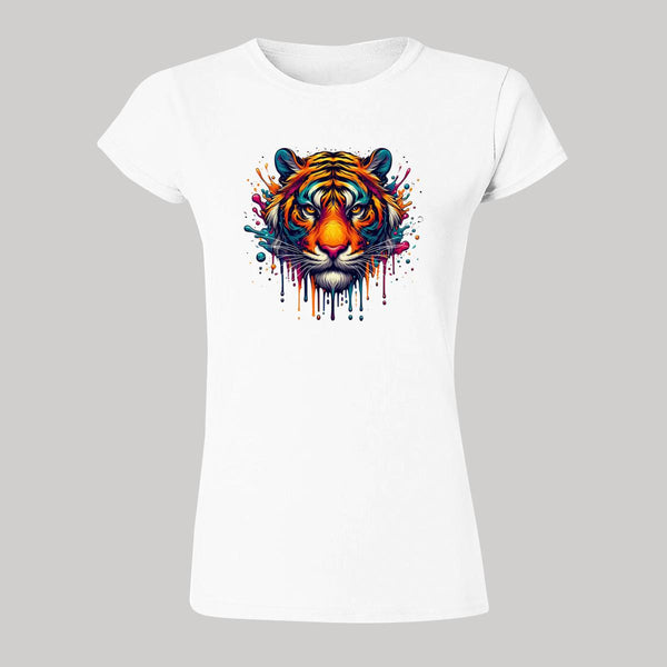 Playera Mujer Tigre Psicodélico 000040B