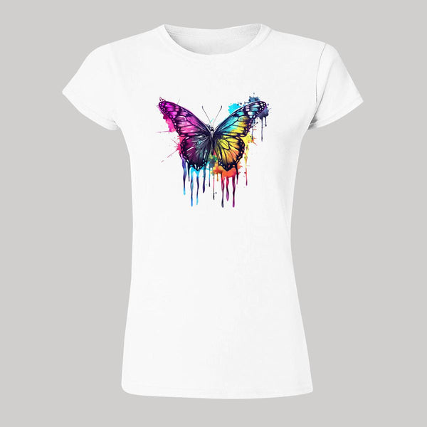 Playera Mujer Mariposa Psicodélico 000053B