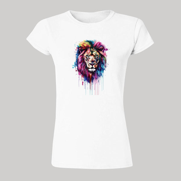 Playera Mujer León Psicodélico 000067B