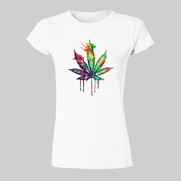 Playera Mujer Cannabis Psicodélico 000074B