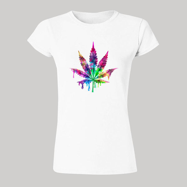 Playera Mujer Cannabis Psicodélico 000075B