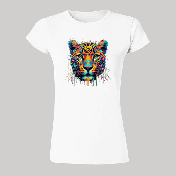 Playera Mujer Jaguar Psicodélico 000115B