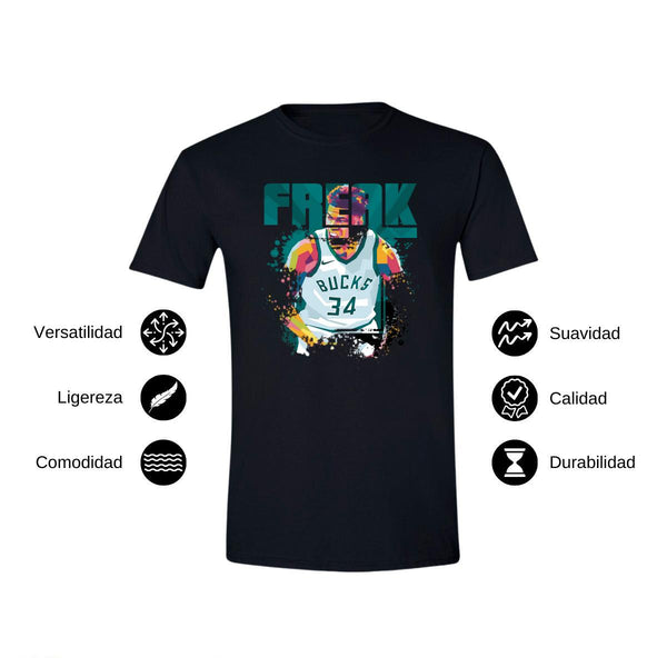 Playera Hombre The Greek Freak Basquetbolista 000135N