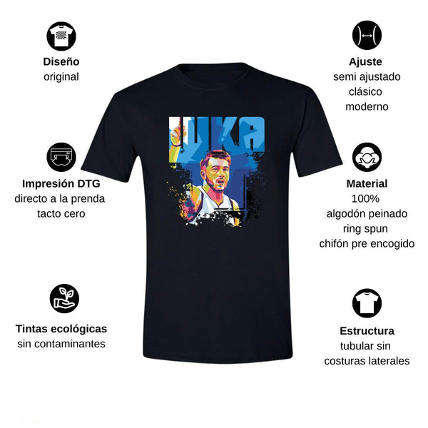 Playera Hombre Luka Doncic Basquetbolista 000137N