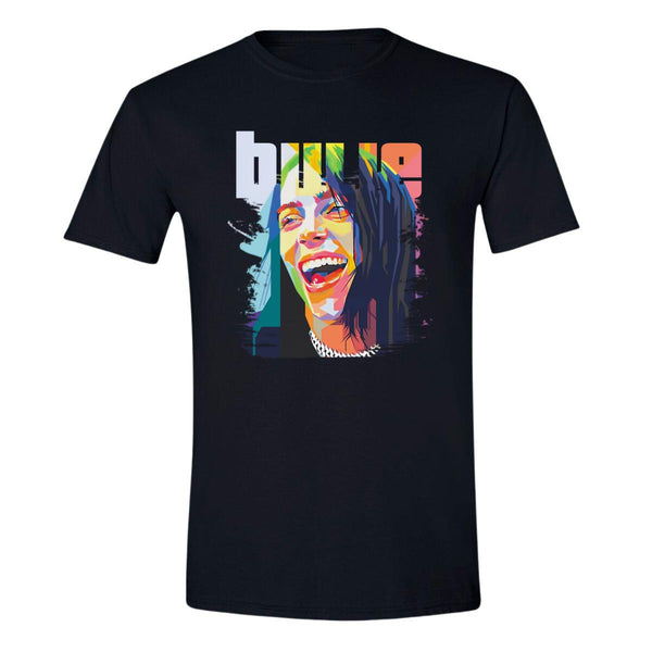 Playera Hombre Billie Eilish Pop Art Cantante 000138N