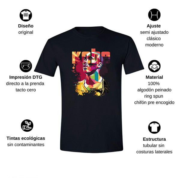 Playera Hombre Kobe Bryant Basquetbolista 000152N