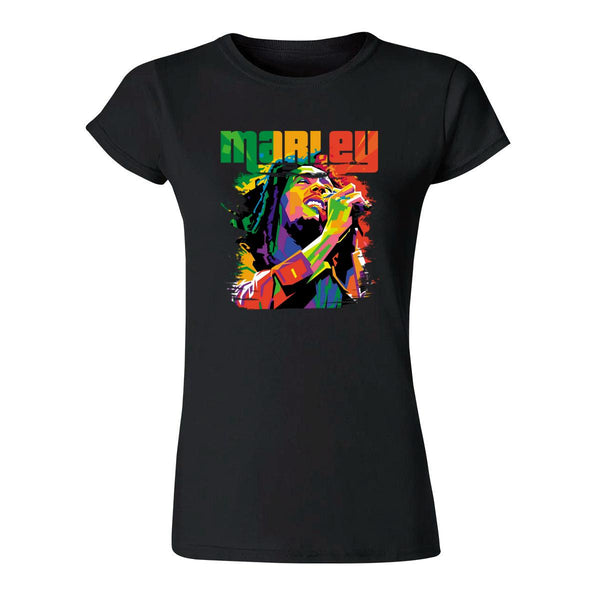 Playera Mujer Bob Marley Reggae 000141N