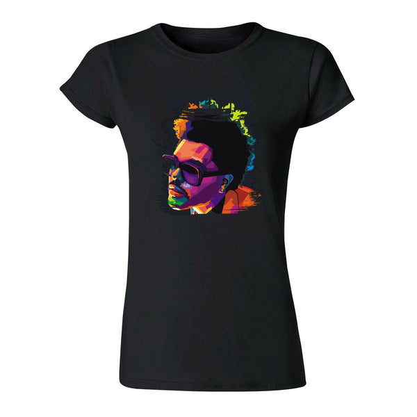 Playera Mujer The Weeknd Pop Art Cantante 000151N