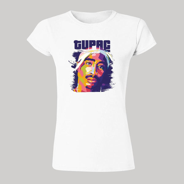 Playera Mujer Tupac Shakur Rapero 000126B