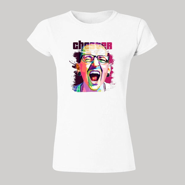 Playera Mujer Chester Bennington Rock Linkin Park 000146B