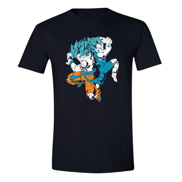 Playera Hombre Anime Dragon Ball Goku Vegeta 000159N