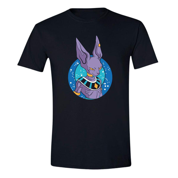 Playera Hombre Anime Dragon Ball Beerus 000168N