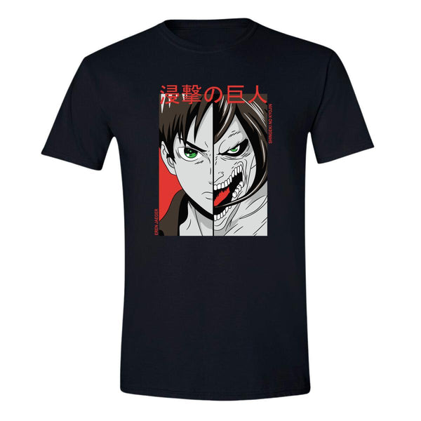 Playera Hombre Anime Attack on Titan Eren Yeager 000289N