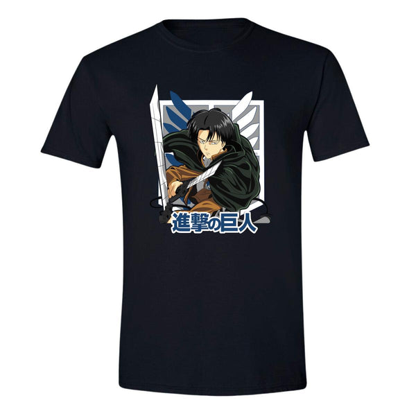 Playera Hombre Anime Attack on Titan Levi Ackerman 000290N