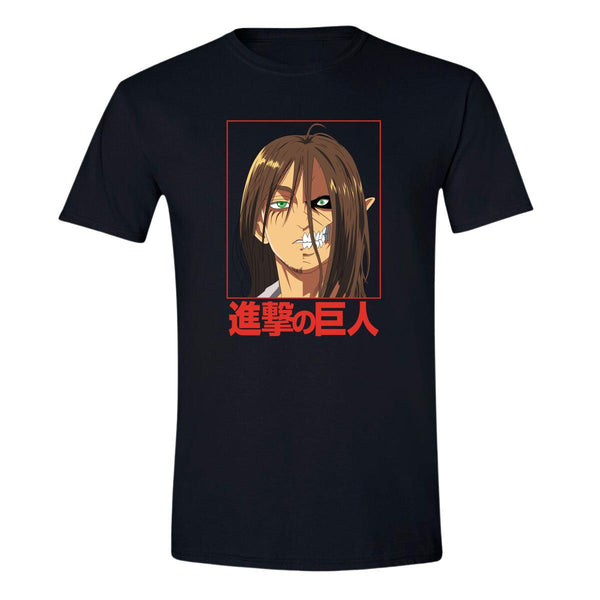 Playera Hombre Anime Attack on Titan Eren Yeager 000295N