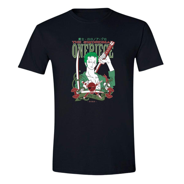 Playera Hombre Anime One piece Zoro Roronoa 000324N