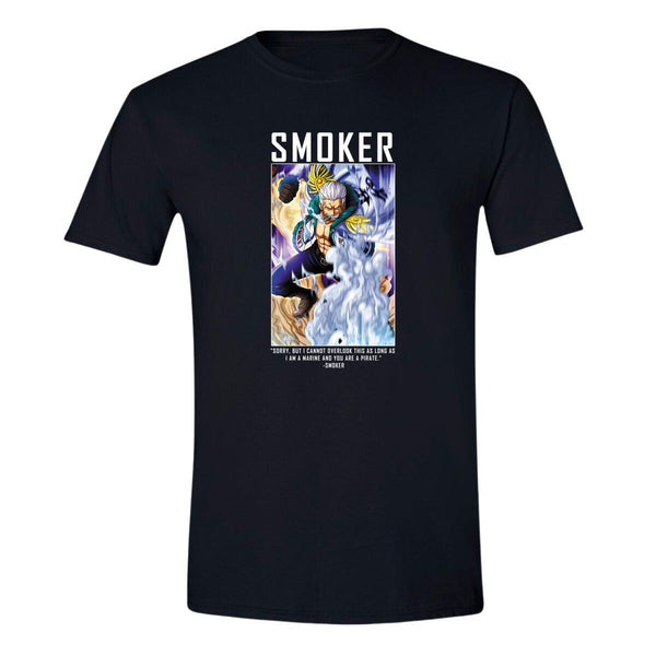 Playera Hombre Anime One piece Smoker 000395N