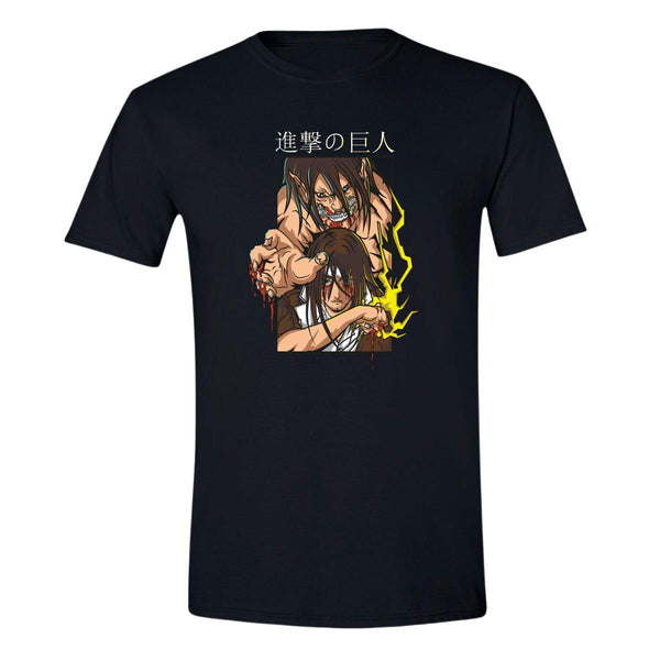 Playera Hombre Anime Attack on Titan Eren Yeager 000412N