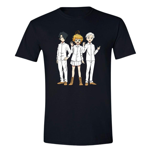 Playera Hombre Anime Yakusoku no Neverland Huérfanos 000417N