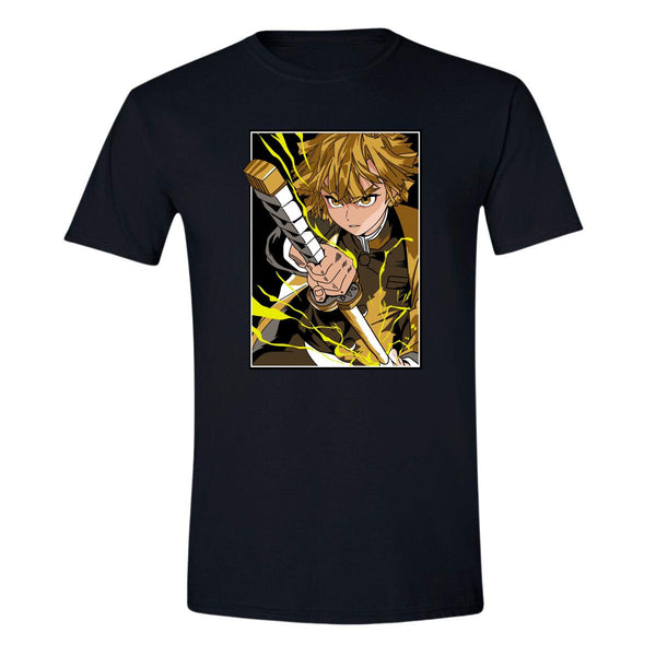 Playera Hombre Anime Demon Slayer Zenitsu Agatsuma 000433N