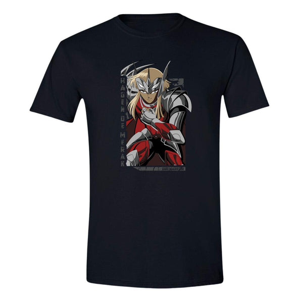 Playera Hombre Anime Caballeros del Zodiaco Hagen 000459N