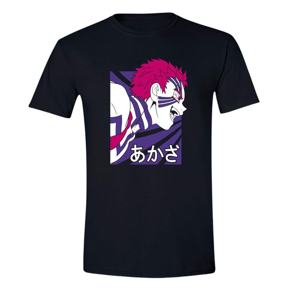 Playera Hombre Anime Demon Slayer Akaza 000478N