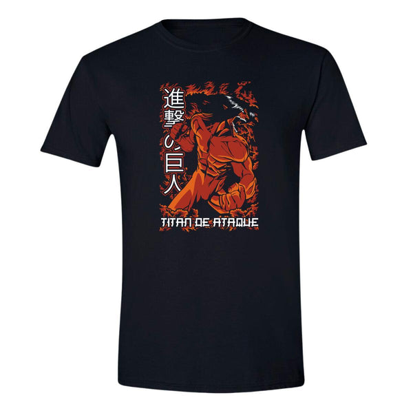 Playera Hombre Anime Attack on Titan Ataque 000483N