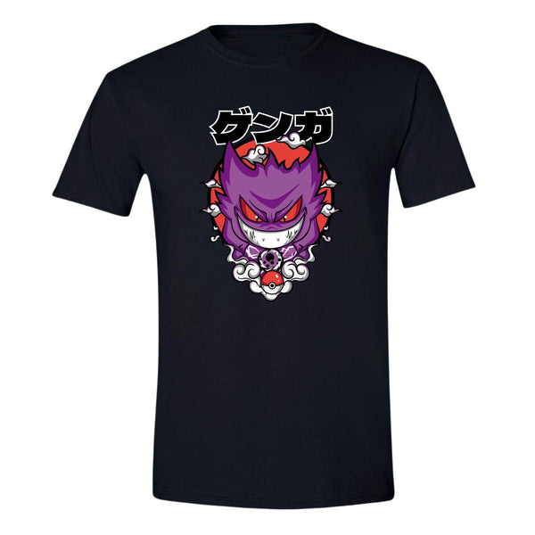 Playera Hombre Anime Pokemon Gengar 000487N