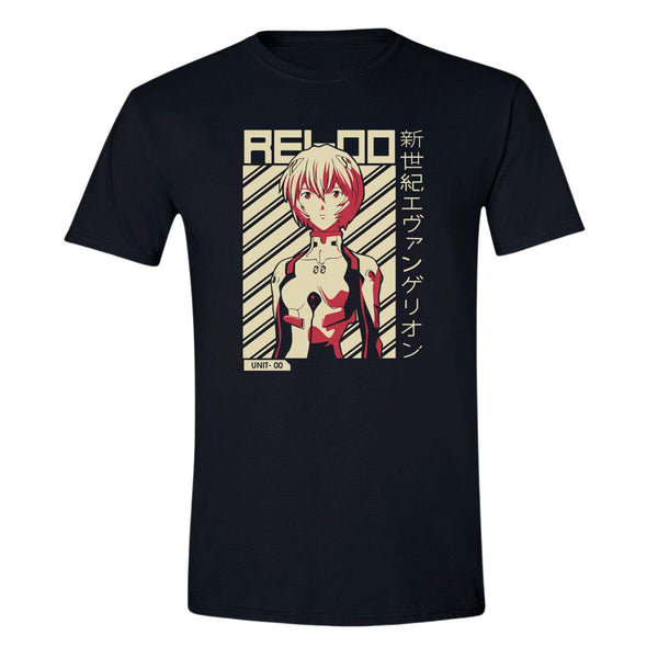 Playera Hombre Anime Evangelion Rei Ayanami 000496N