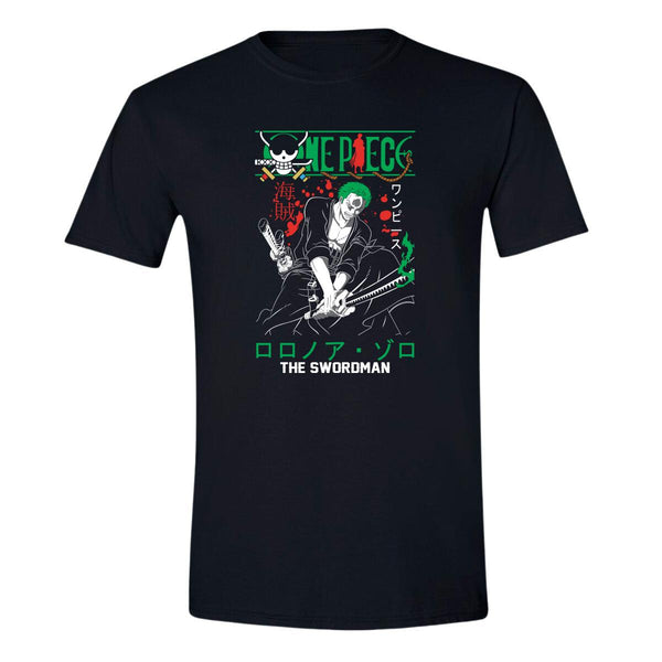 Playera Hombre Anime One Piece Zoro 000505N