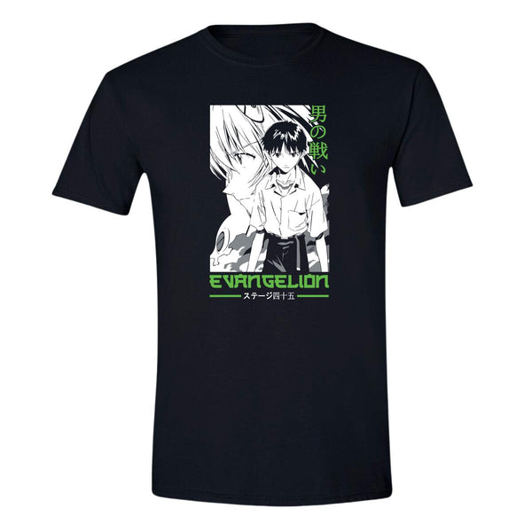 Playera Hombre Anime Evangelion Shinji Ikari 000549N