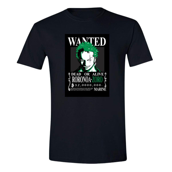 Playera Hombre Anime One Piece Zoro 000577N