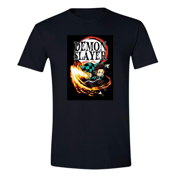 Playera Hombre Anime Demon Slayer Tanjiro Kamado 000578N