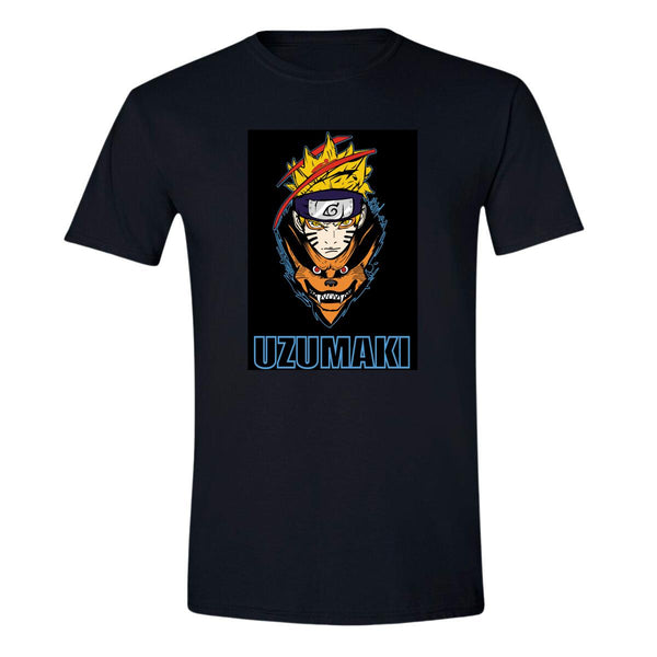 Playera Hombre Anime Naruto Uzumaki 000590N