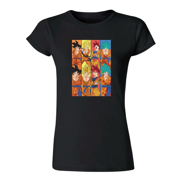 Playera Mujer Anime Dragon Ball Saiyajin 000155N