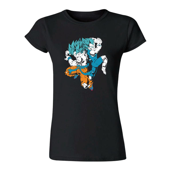 Playera Mujer Anime Dragon Ball Goku Vegeta 000159N