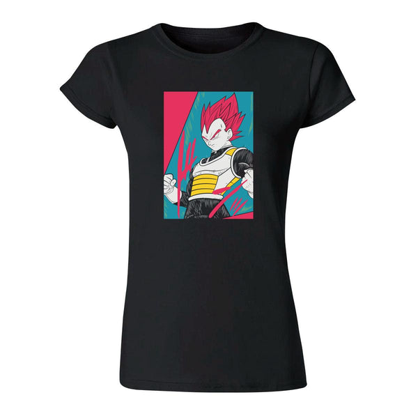 Playera Mujer Anime Dragon Ball Vegeta 000161N