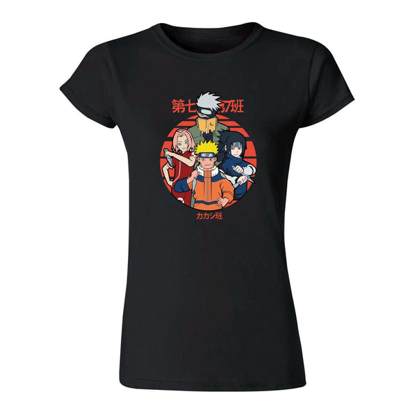 Playera Mujer Anime Naruto Equipo 7 000185N