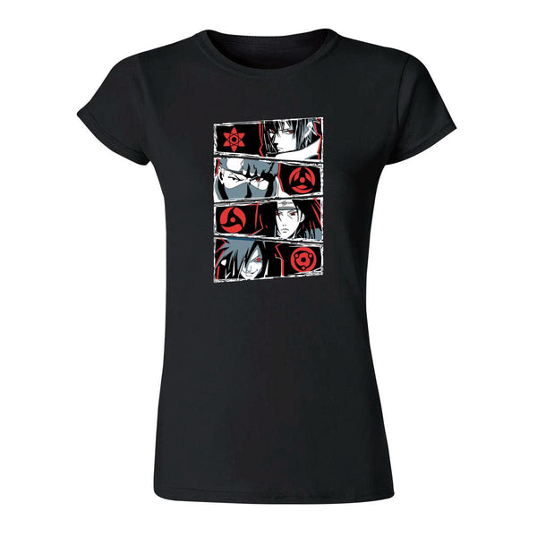 Playera Mujer Anime Naruto Sharingan 000186N