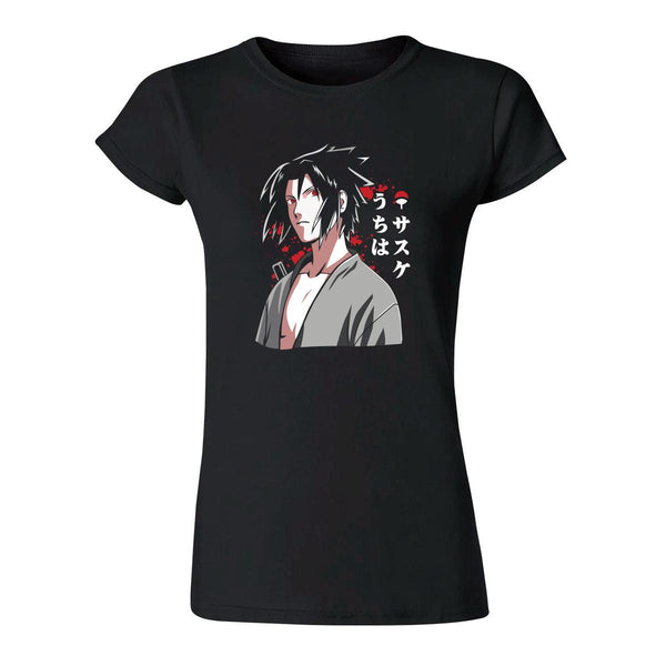 Playera Mujer Anime Naruto Sasuke Uchiha 000203N