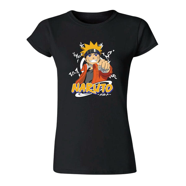 Playera Mujer Anime Naruto Uzumaki 000204N