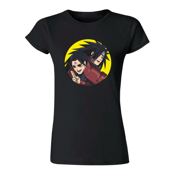 Playera Mujer Anime Naruto Madara Hashirama 000208N