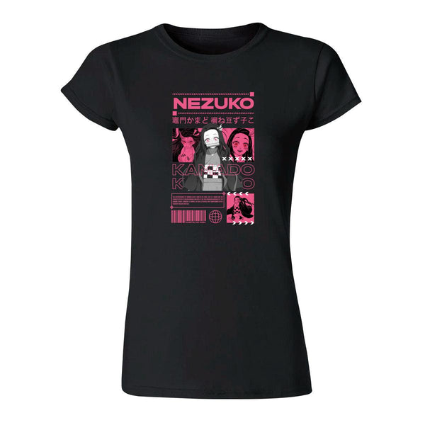 Playera Mujer Anime Demon Slayer Nezuko Kamado 000214N