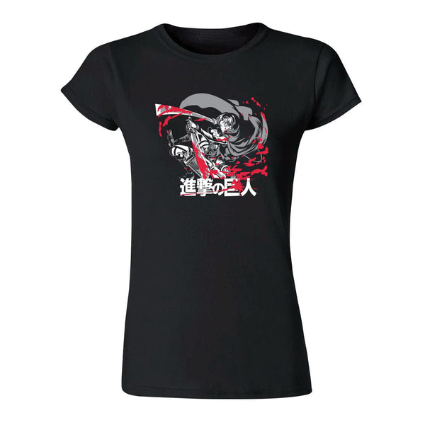 Playera Mujer Anime Attack on Titan Levi Ackerman 000281N