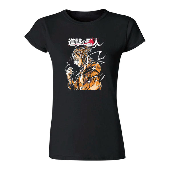 Playera Mujer Anime Attack on Titan Eren Yeager 000282N