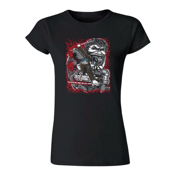 Playera Mujer Anime Attack on Titan Bestia Levi 000283N