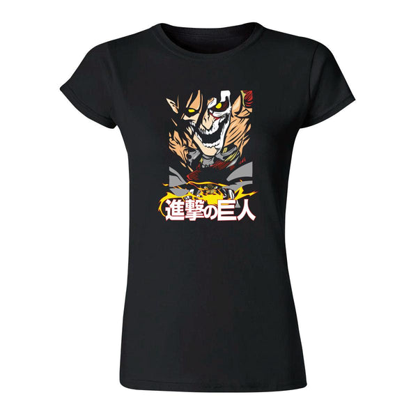 Playera Mujer Anime Attack on Titan Eren Yeager 000285N