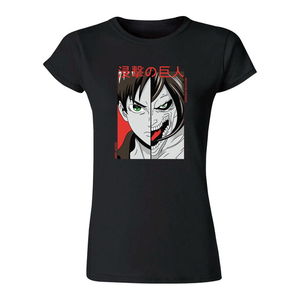 Playera Mujer Anime Attack on Titan Eren Yeager 000289N