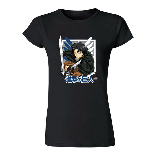 Playera Mujer Anime Attack on Titan Levi Ackerman 000290N