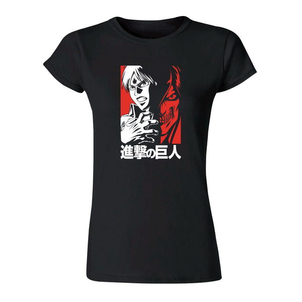 Playera Mujer Anime Attack on Titan Eren Yeager 000292N